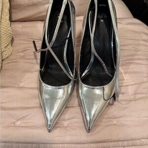 Zara Silver Women's Shoes